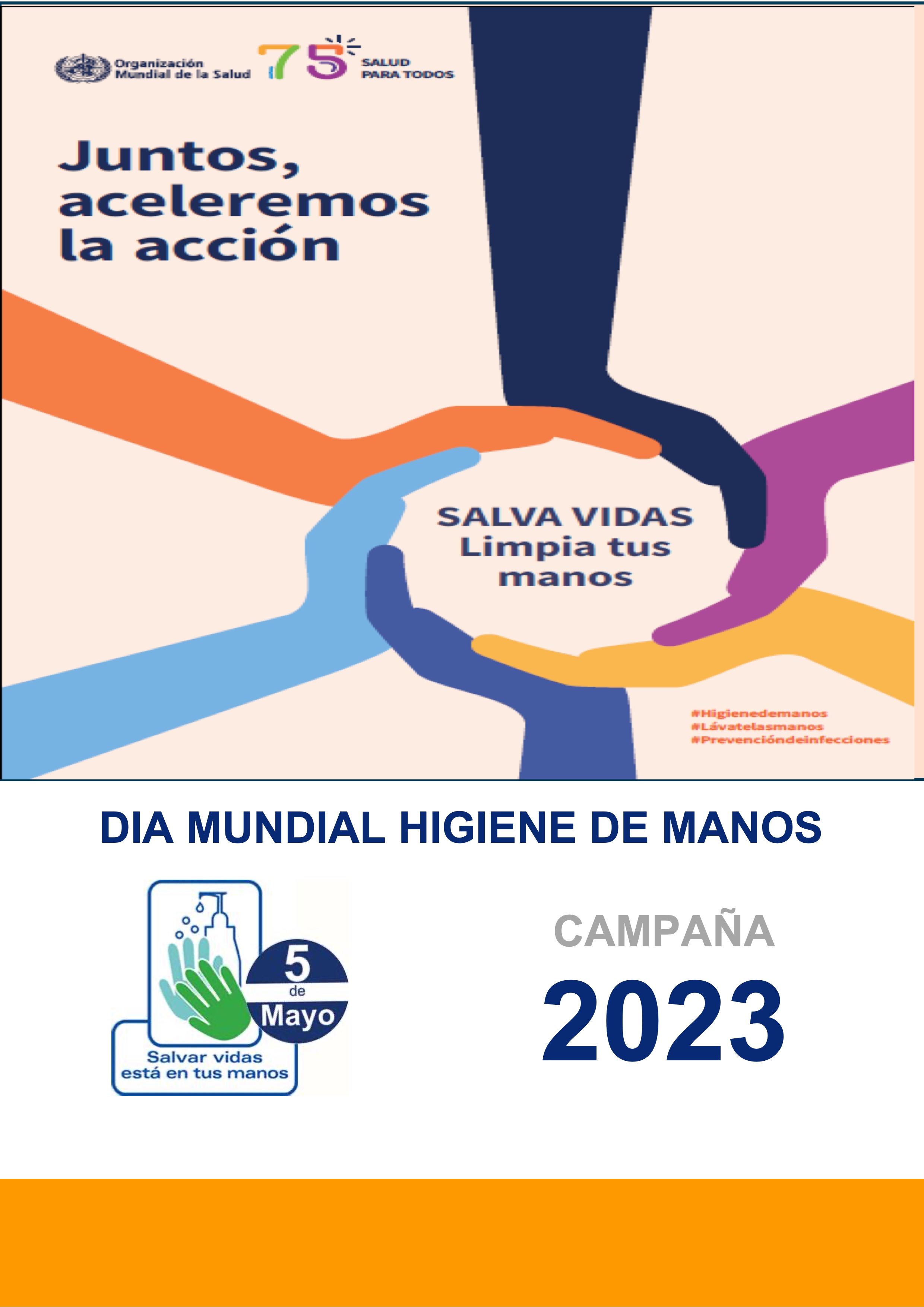 Campaña de sensibilización sobre la importancia del lavado de