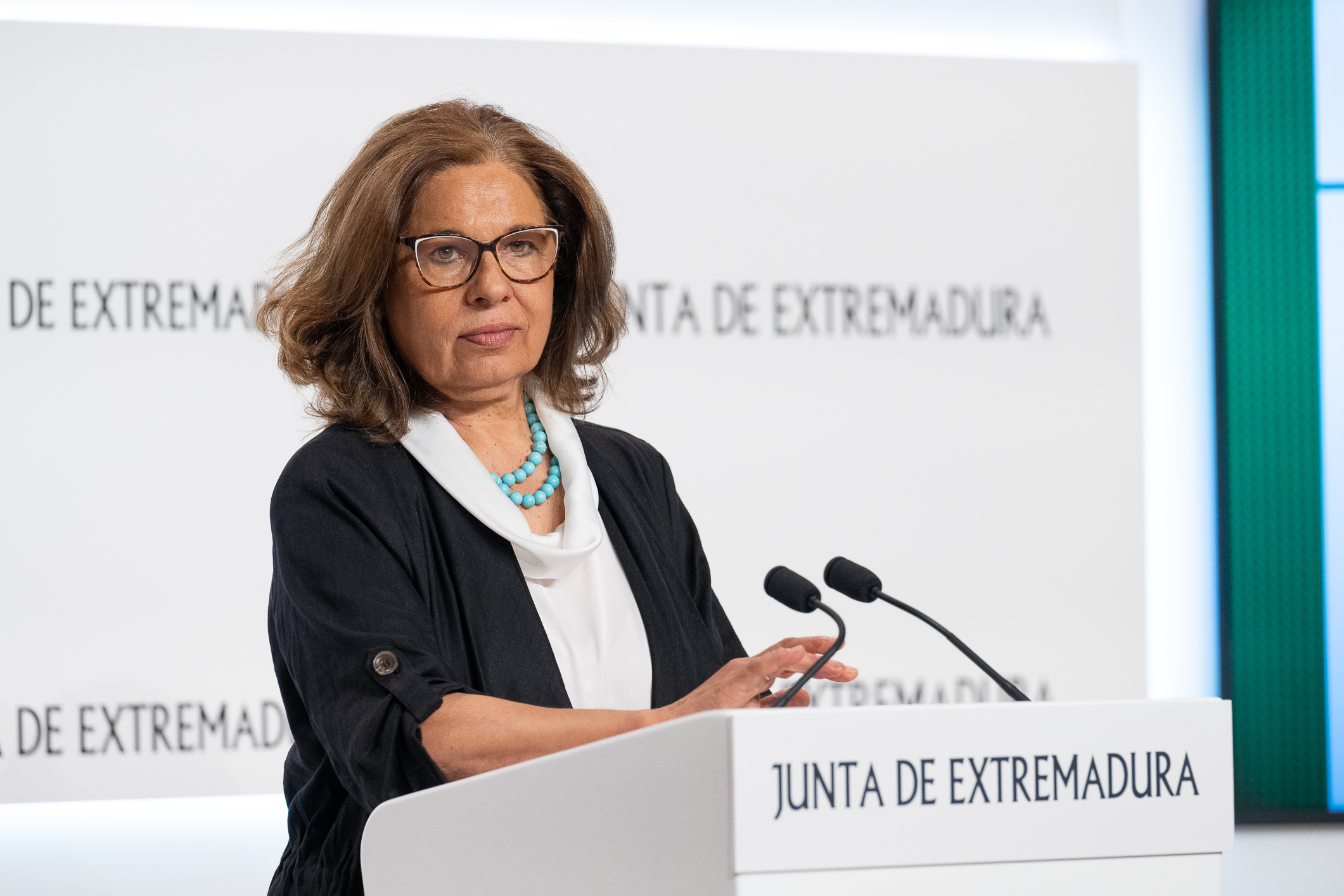 Pilar Blanco-Morales en su comparecencia tras reunión del Consejo de Gobierno 4