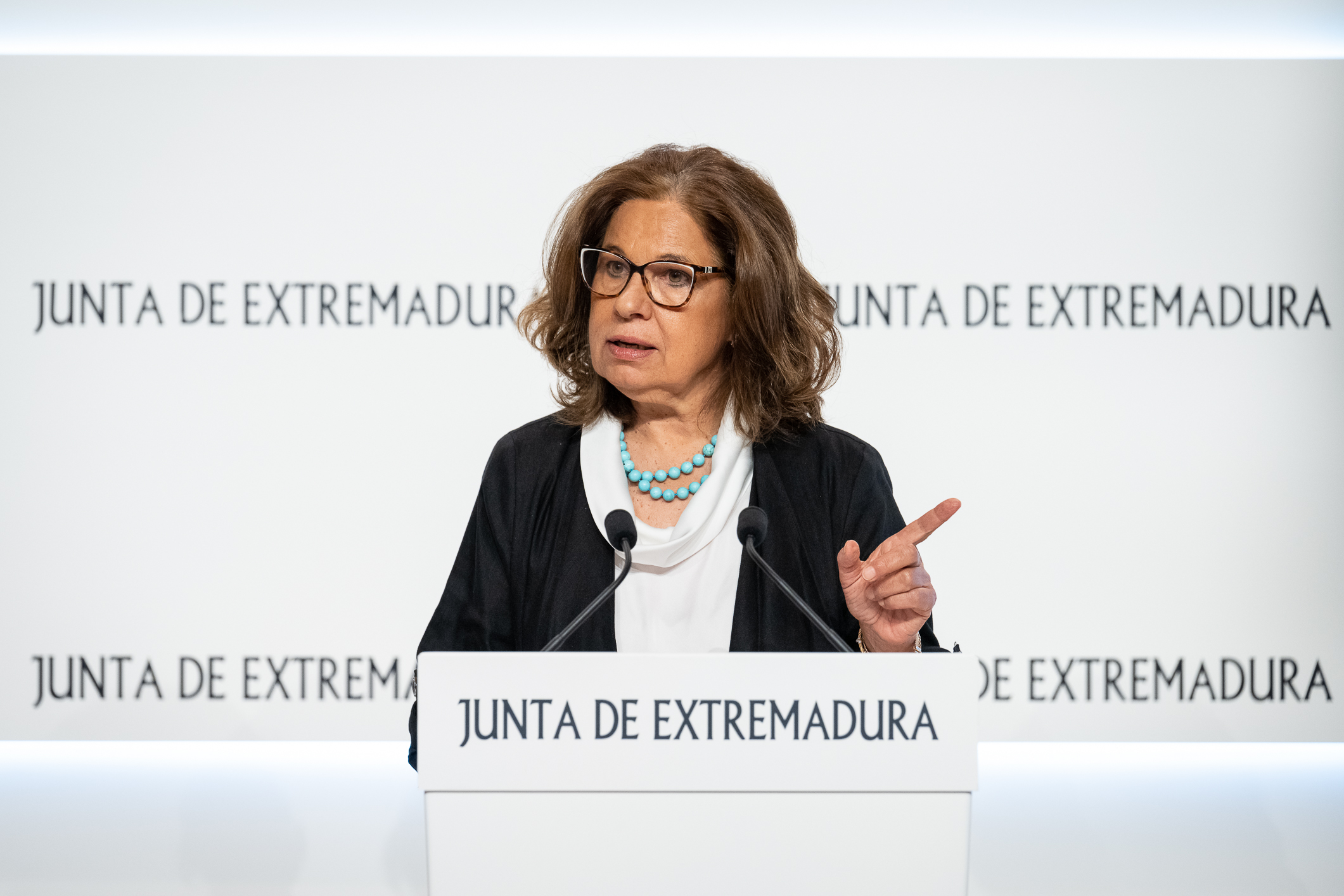 Pilar Blanco-Morales en su comparecencia tras reunión del Consejo de Gobierno 3