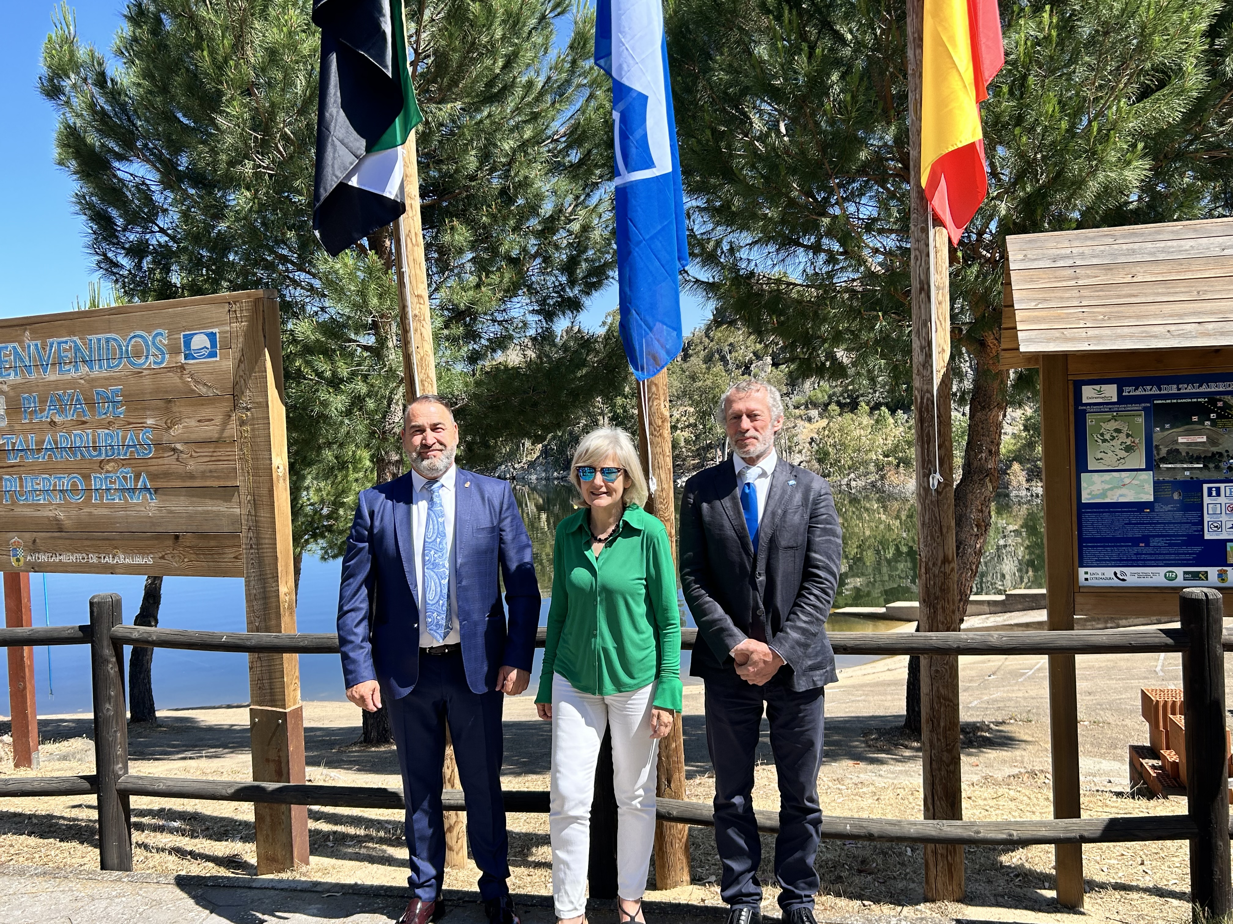 Image 2 of article La Junta tiene previsto destinar 2,6 millones de euros a las playas y zonas de baño con Bandera Azul de Extremadura