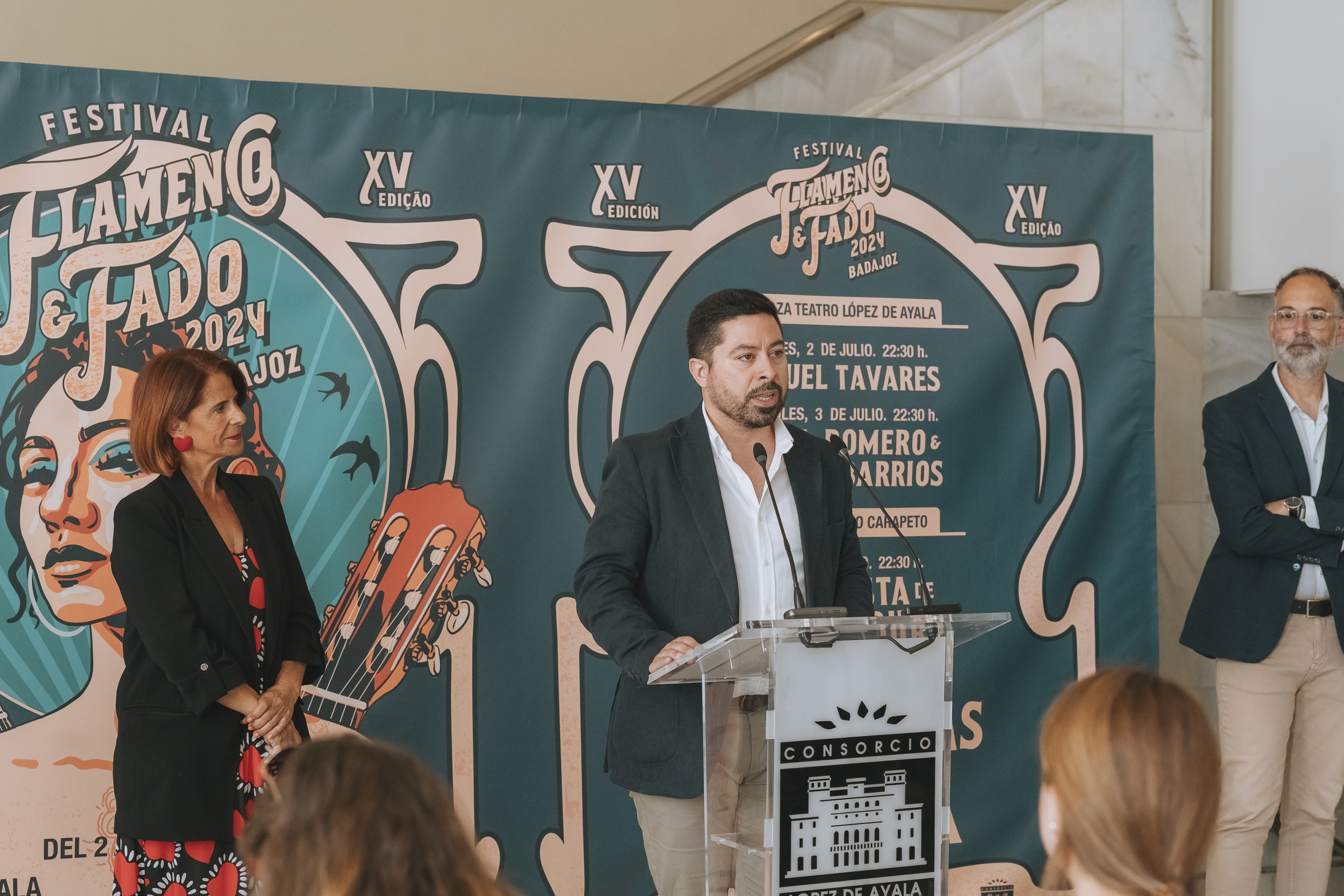 Image 2 of article Perrete y la Orquesta de Extremadura homenajean a Porrina de Badajoz en el XV Festival de Flamenco y Fado