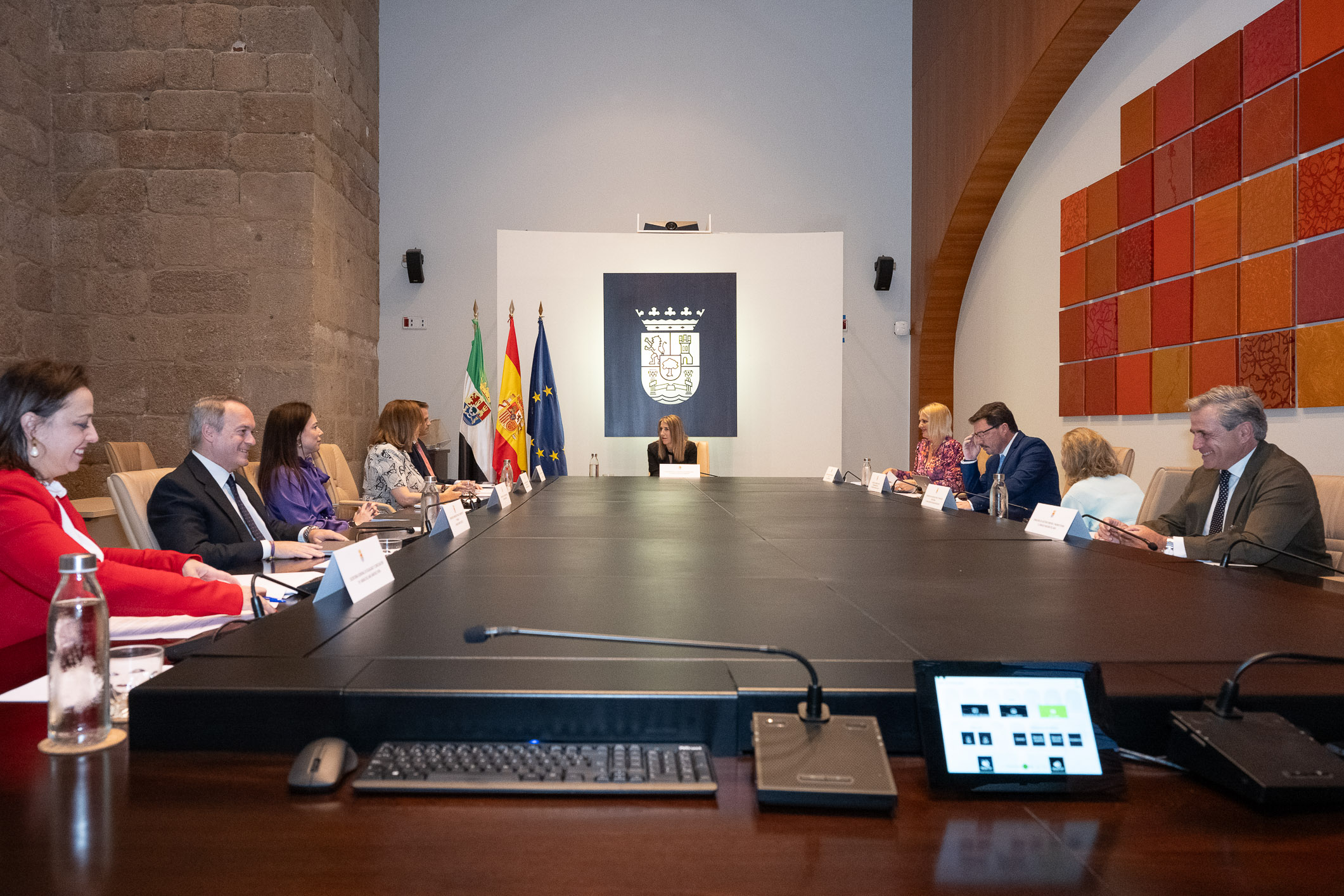 Imagen de la reunión del Consejo de Gobierno