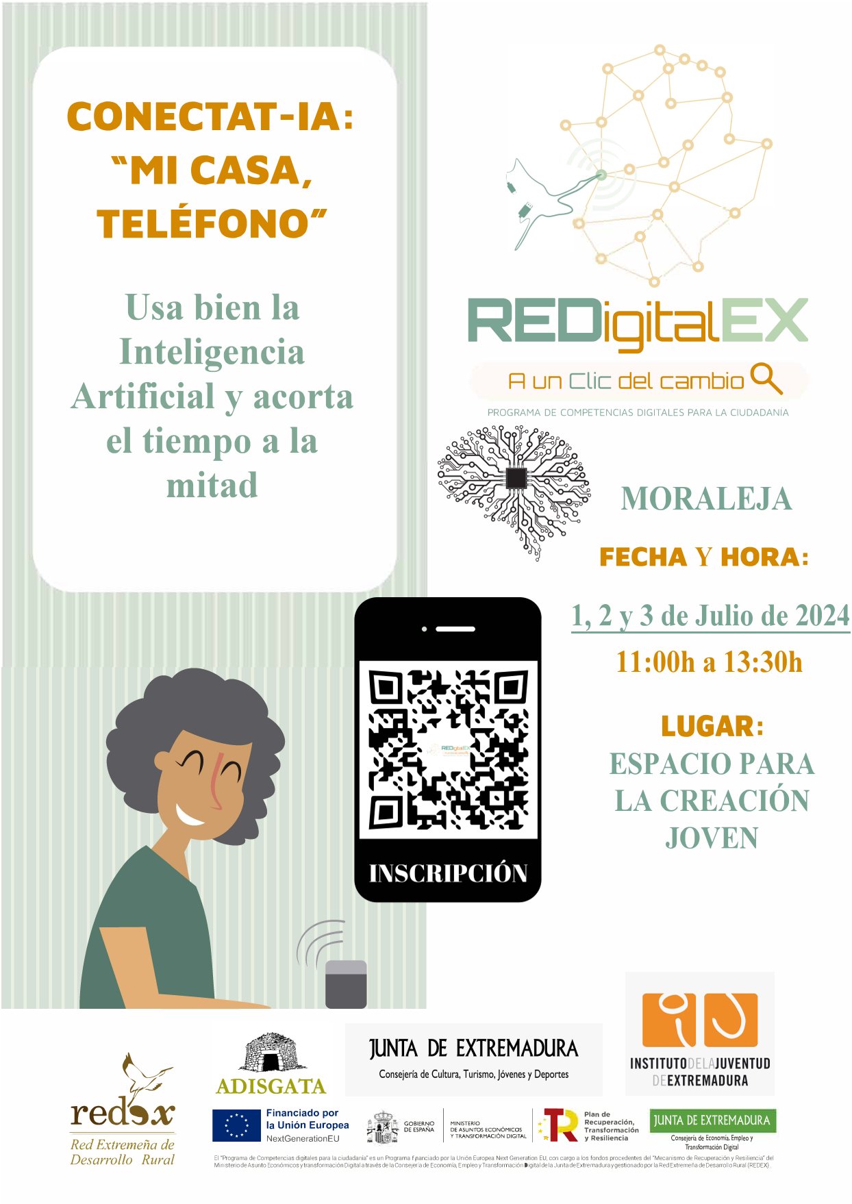 Image 1 of article El IJEX y REDEX colaboran para mejorar las competencias digitales de la población joven