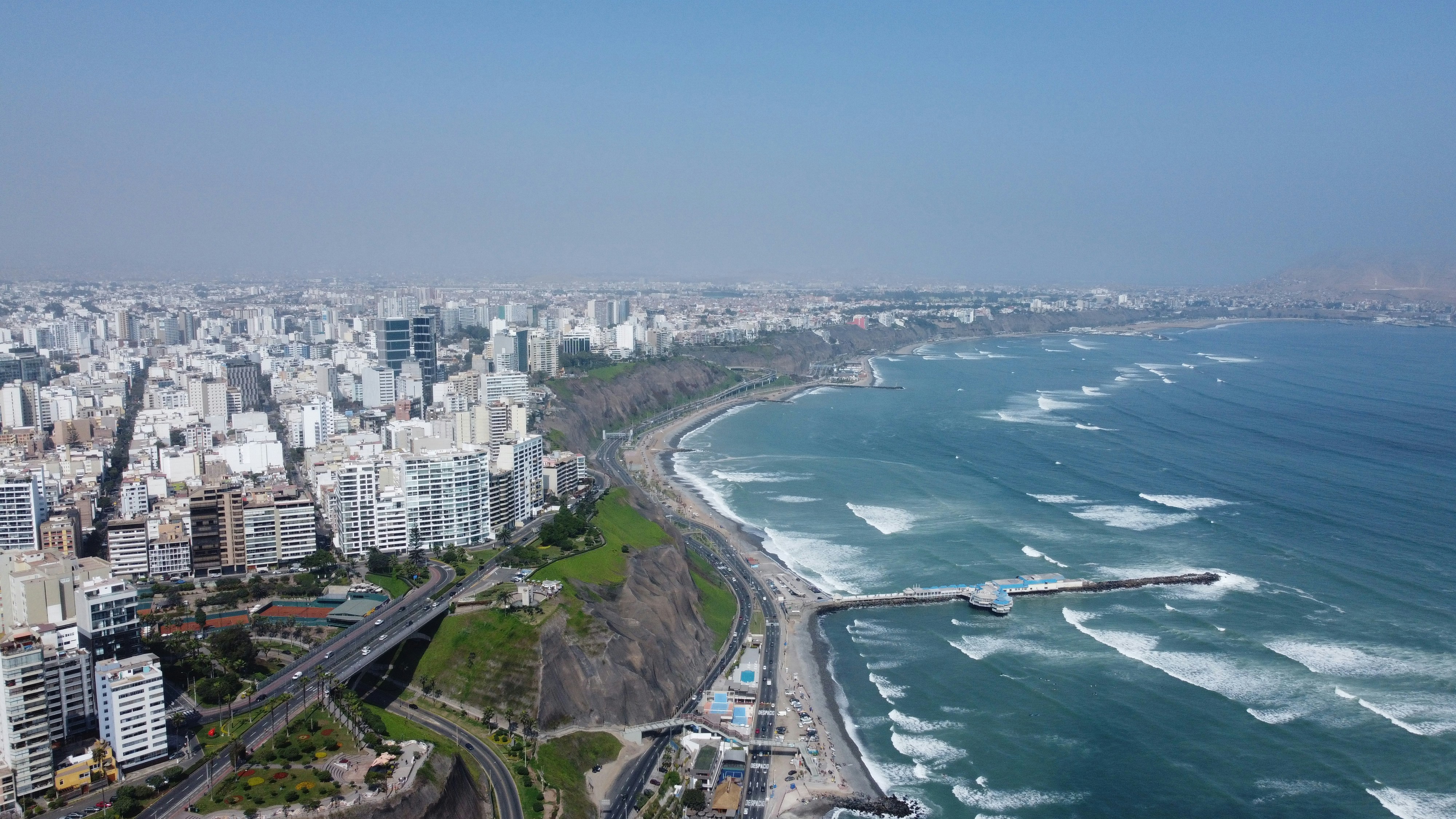Panorámica de la ciudad de Lima
