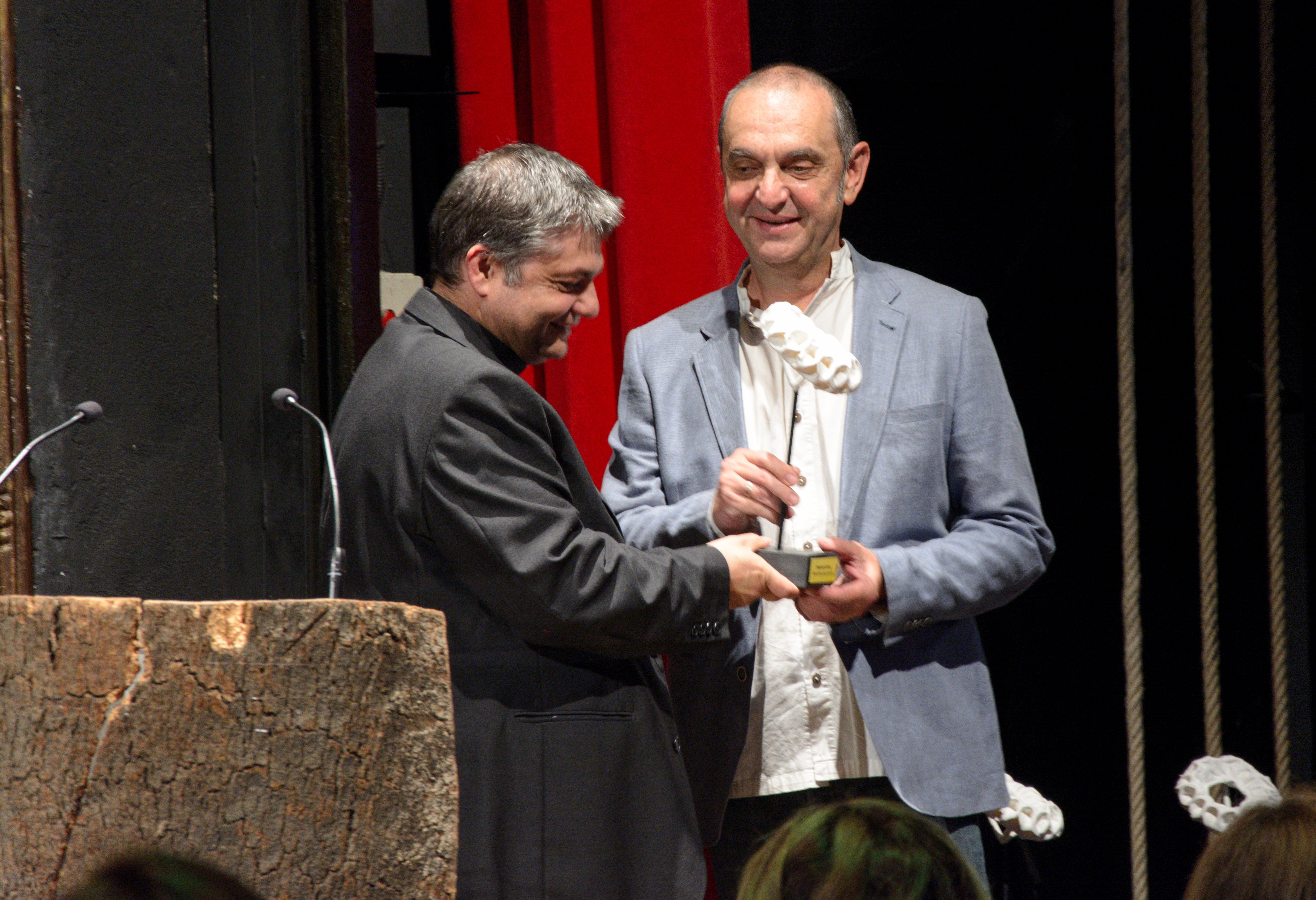 Image 3 of article El actor Carlos Hipólito, el director Borja Rodríguez y la compañía Morfeo Teatro, premiados en el Festival de Teatro Clásico de Cáceres