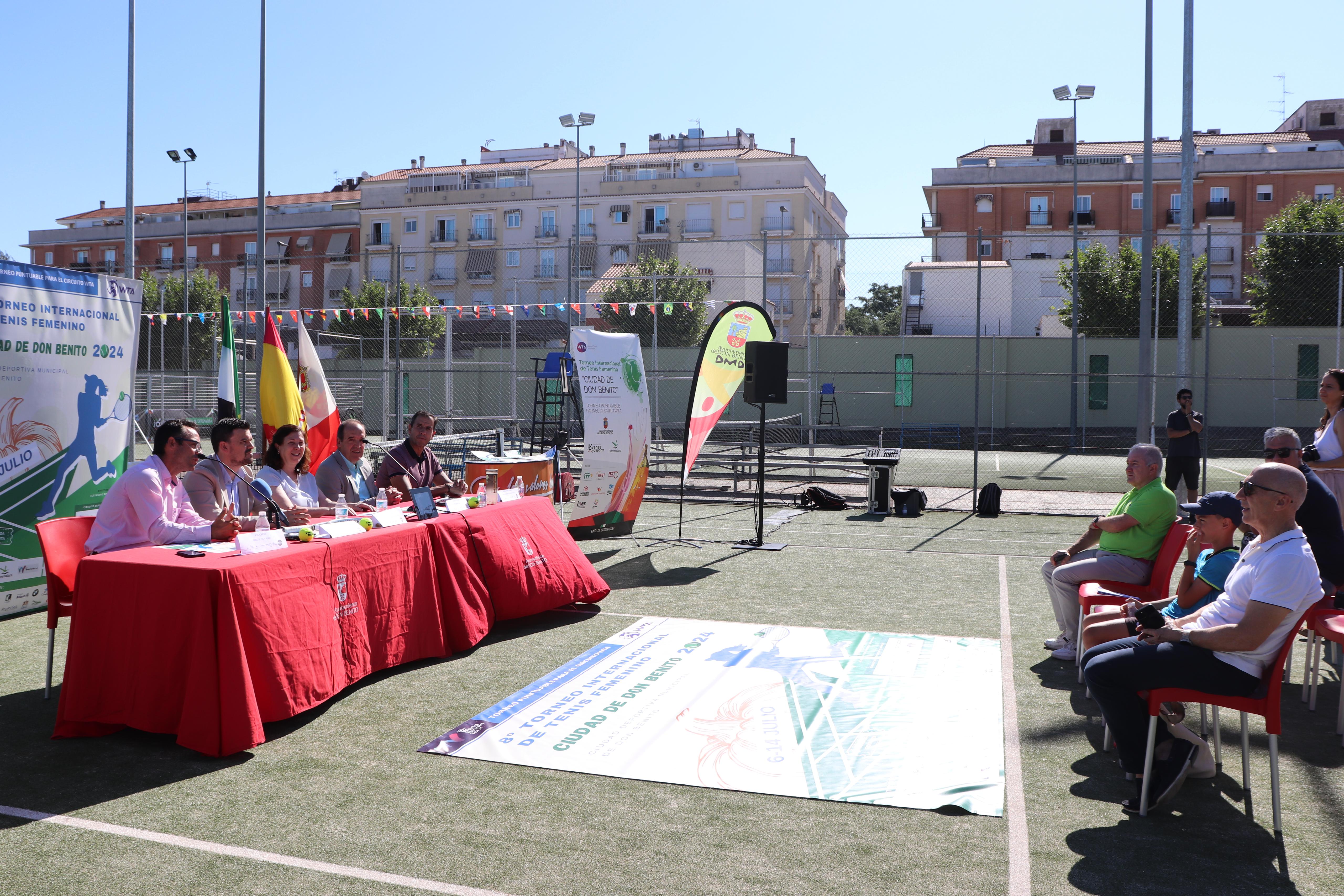 Image 10 of article La Junta de Extremadura apoya el VIII Torneo Internacional de Tenis Femenino que se celebrará en Don Benito del 6 al 14 de julio