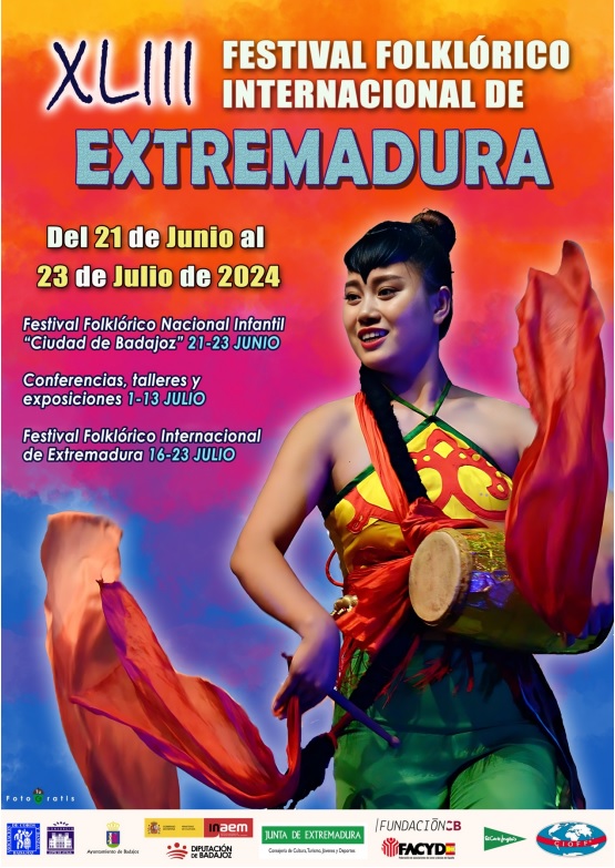 Image 0 of article Colombia, México, Panamá, Portugal, República Checa y España participan en la 43ª edición del Festival Folclórico Internacional de Extremadura