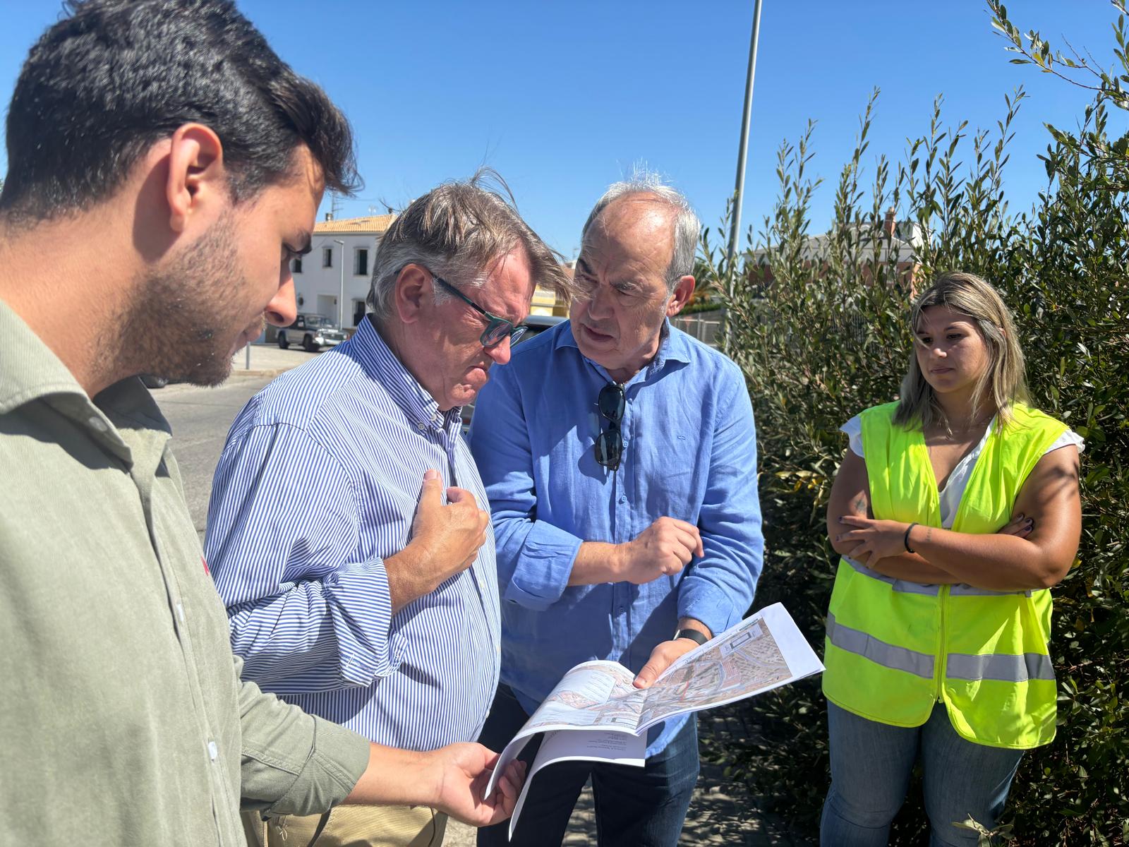 Obras encauzamiento del arroyo de Monesterio 