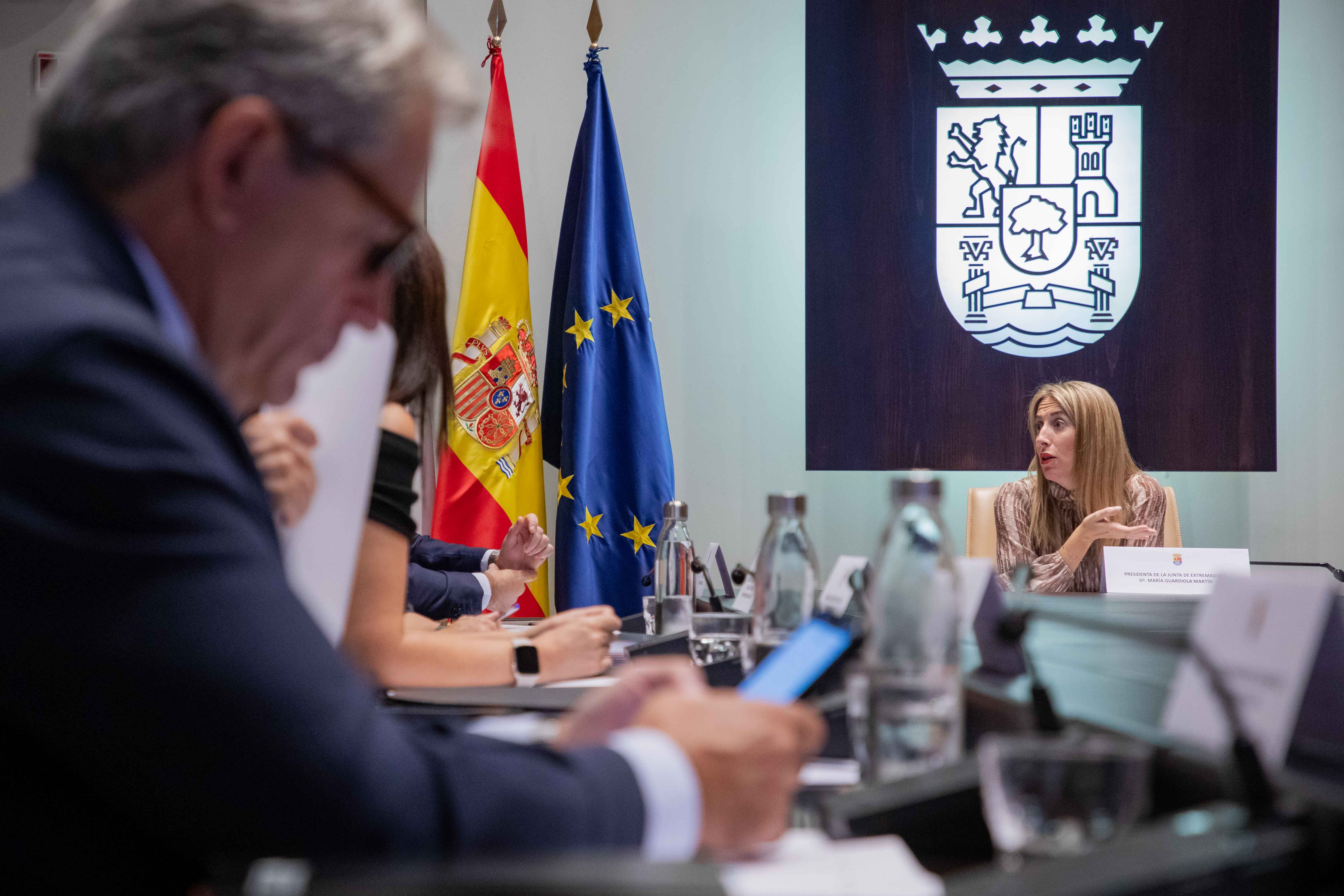 Foto de la reunión del Consejo de Gobierno