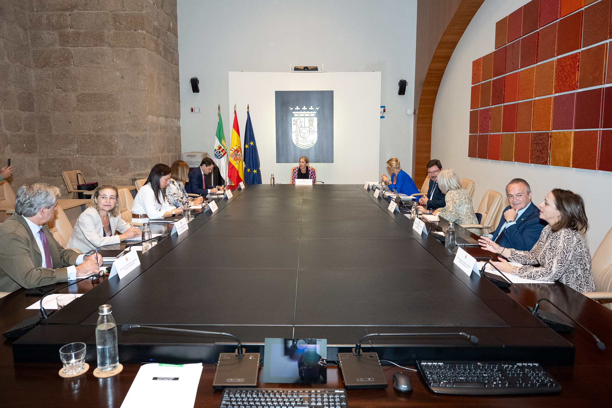 Imagen de la reunión del Consejo de Gobierno