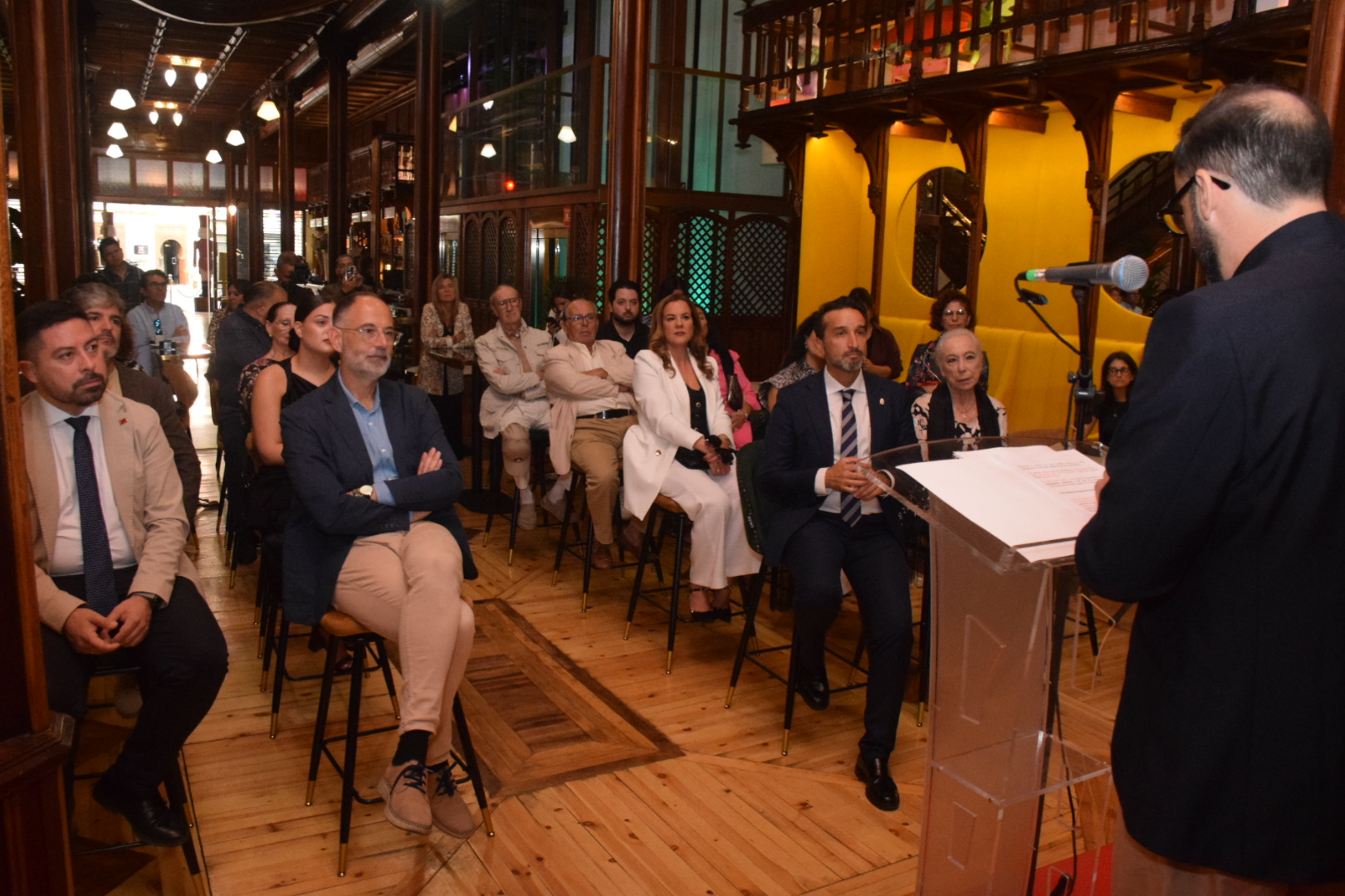 Auditorio en la presentación