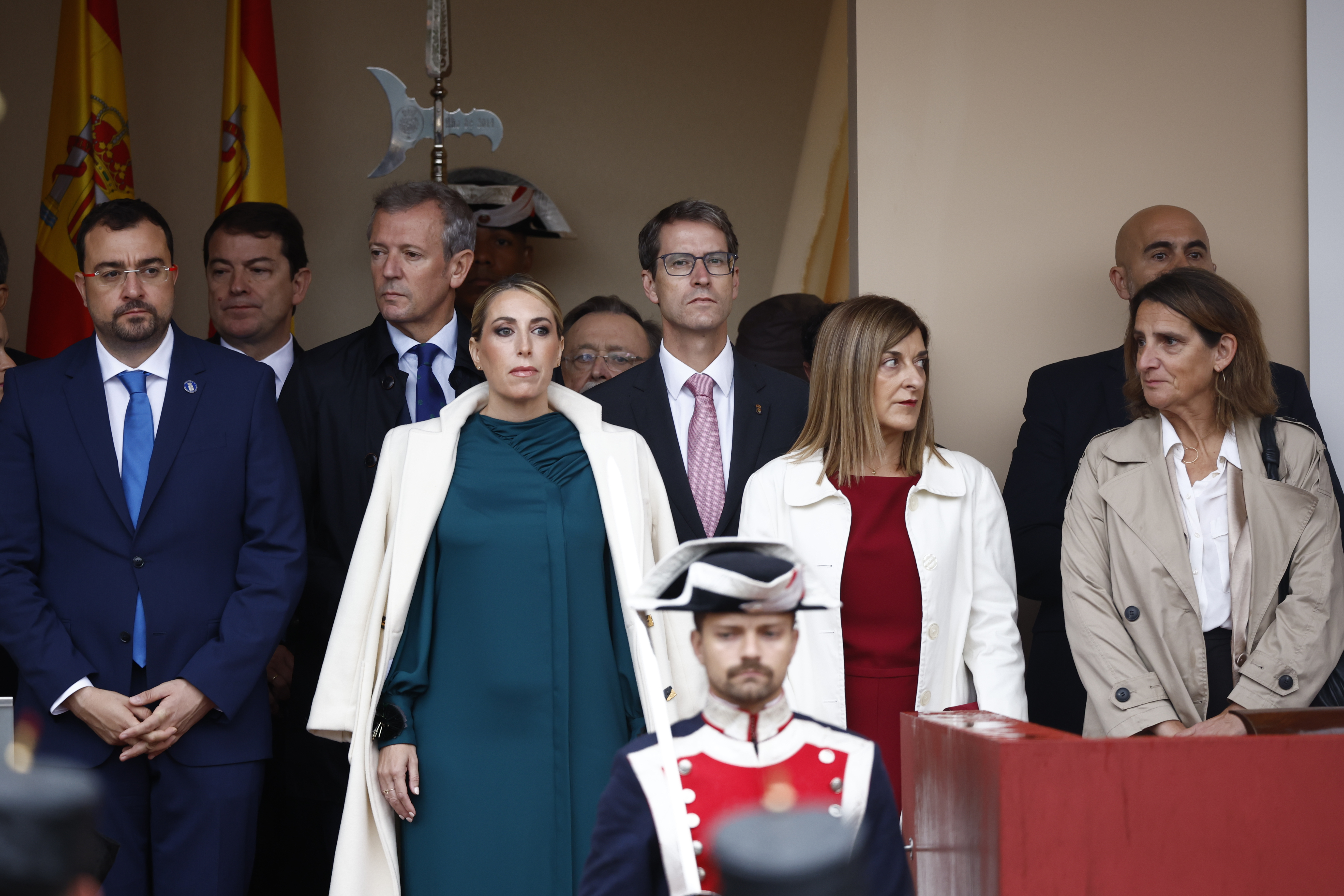 Desfile homenaje a la Bandera Nacional y Desfile Militar, con motivo del Día de la Fiesta Nacional