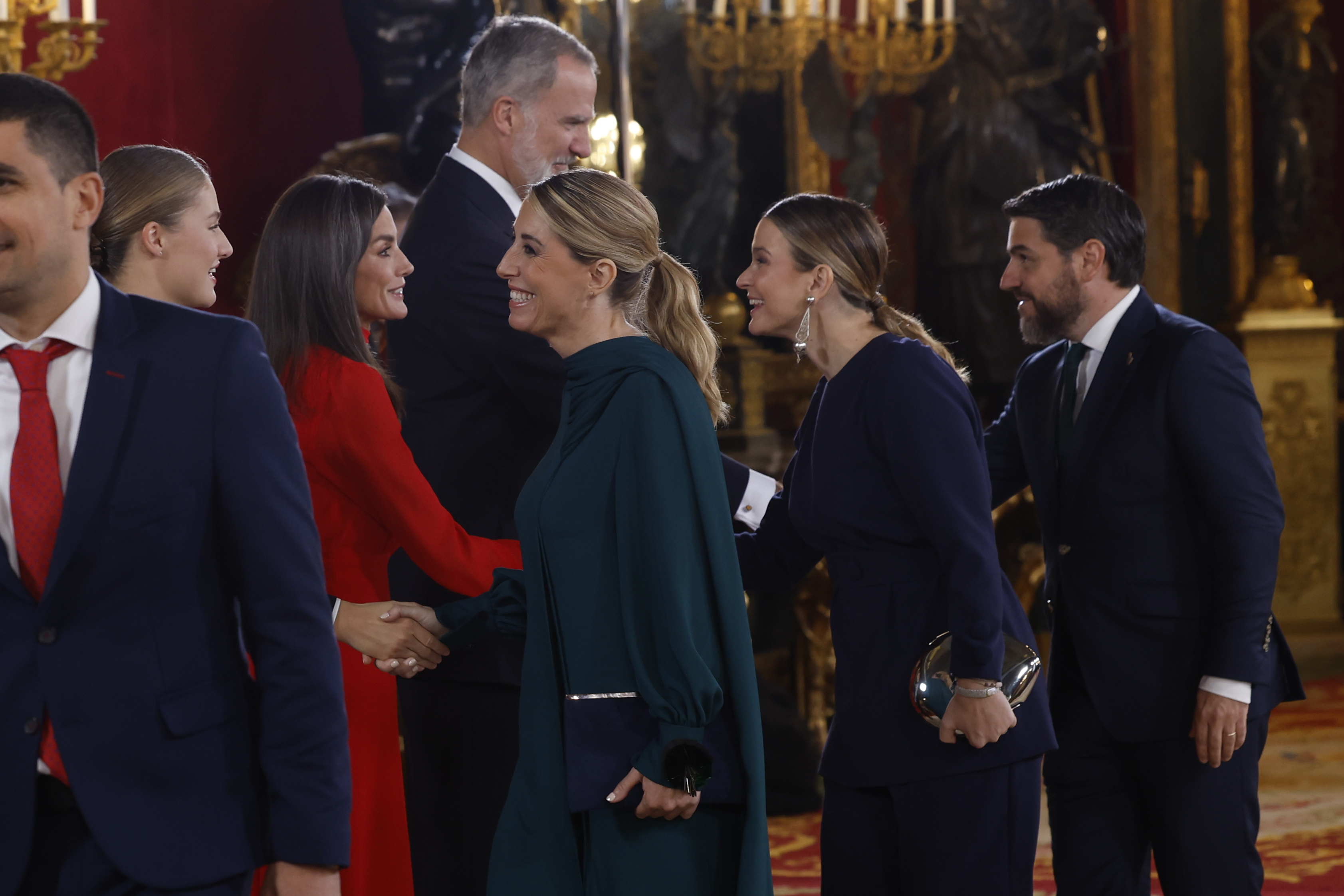 Recepción en el Palacio Real