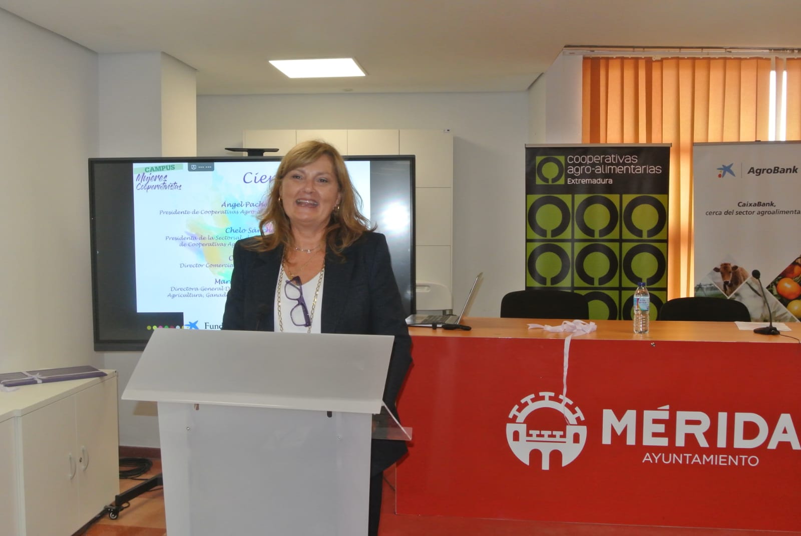  La directora general de Desarrollo Rural, María Ángeles Muriel, durante el acto.