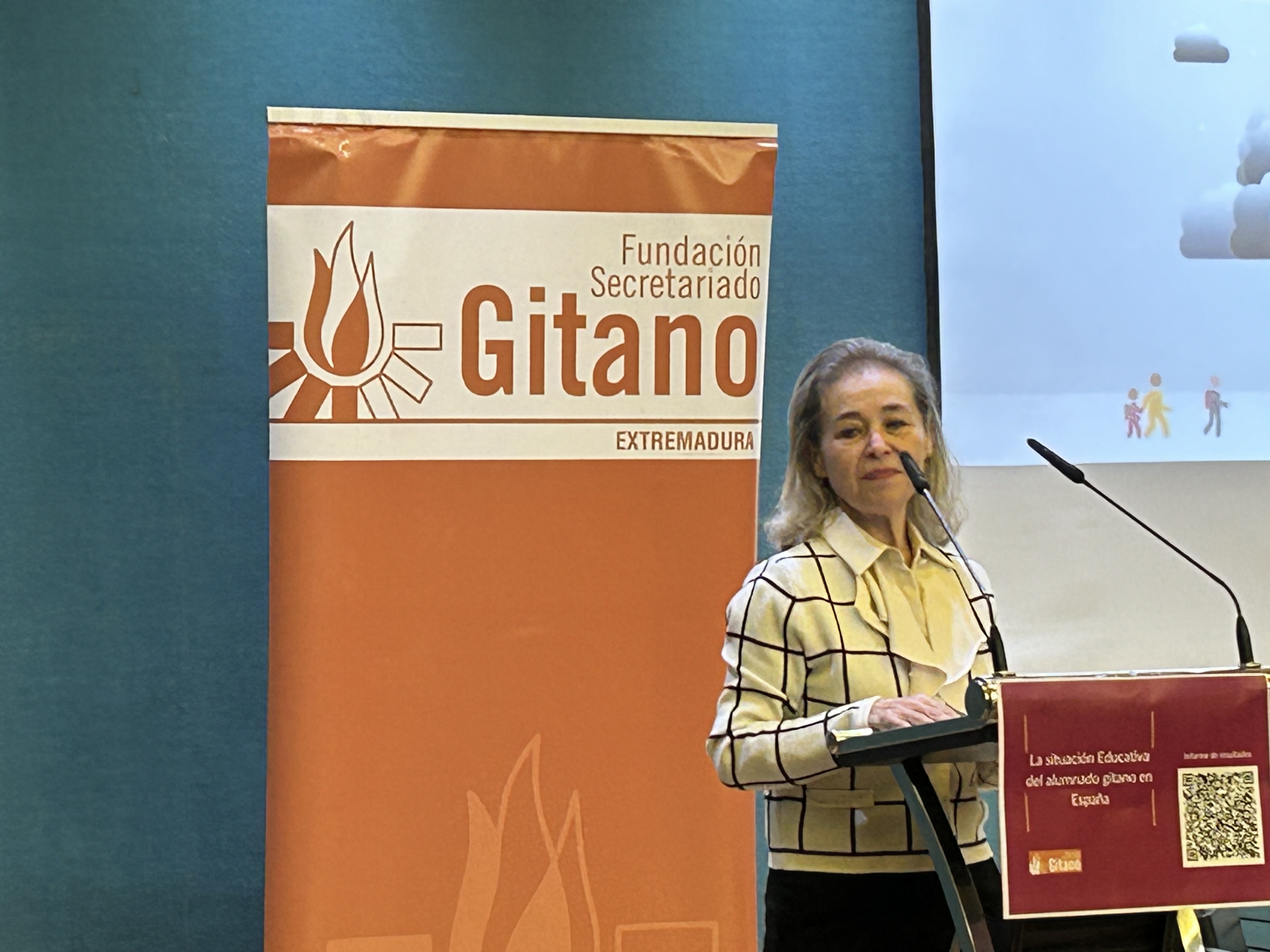 La consejera de Educación, Ciencia y Formación Profesional, María Mercedes Vaquera, en la presentación.