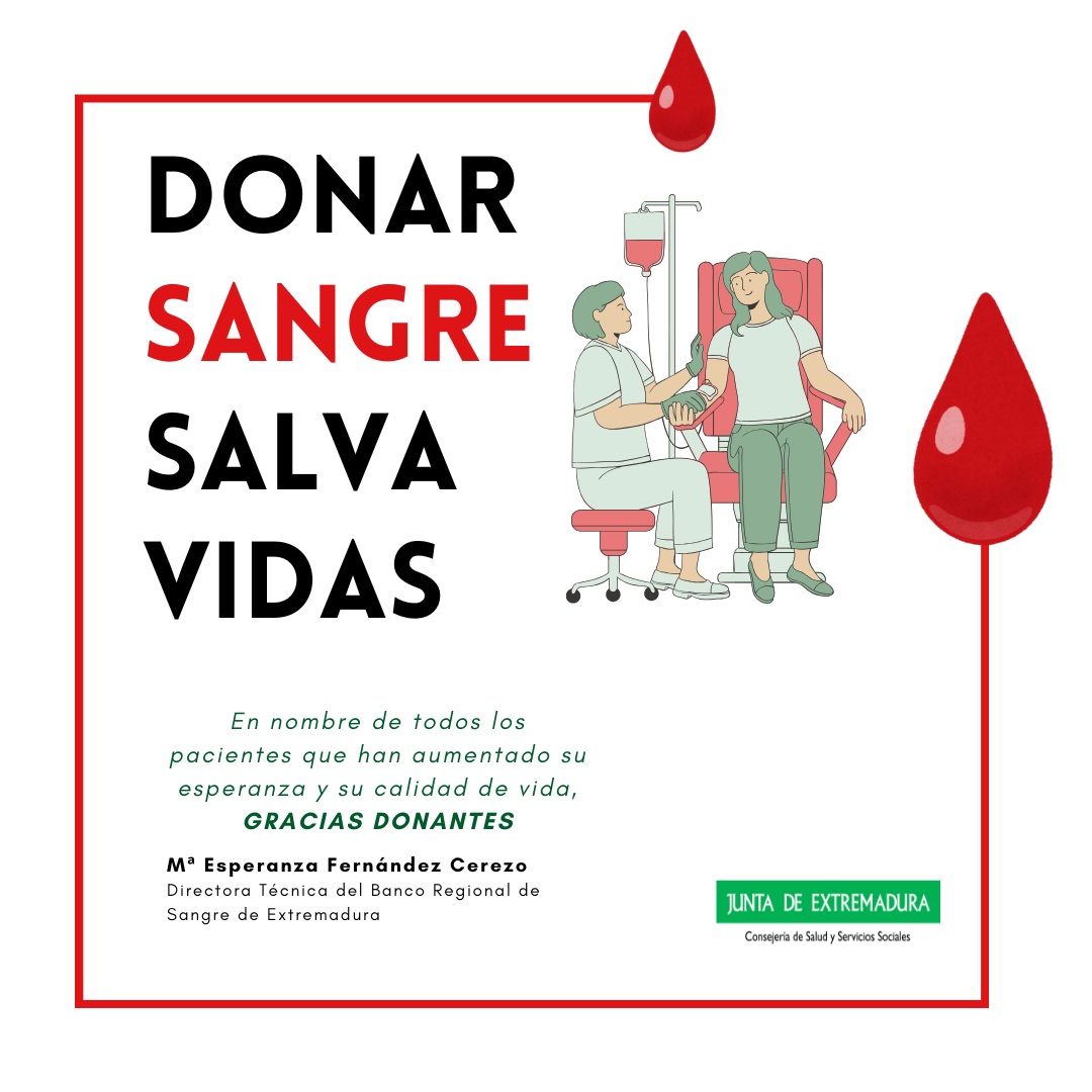 Foto de El Banco de Sangre de Extremadura programa el calendario de donaciones de febrero para disponer de reservas de sangre