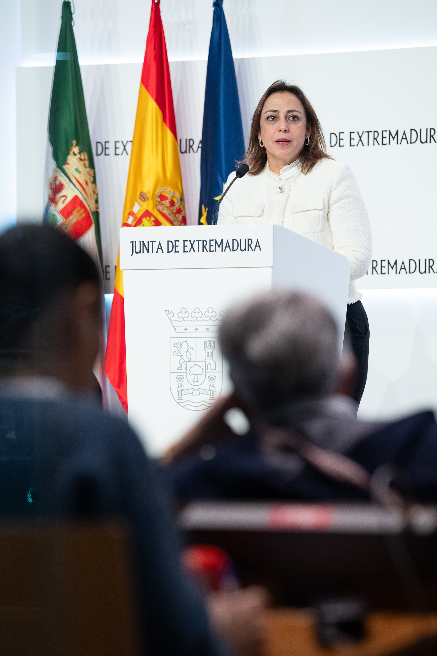 Foto de la secretaria general de Igualdad y Conciliación, Ara Sánchez, durante la presentación