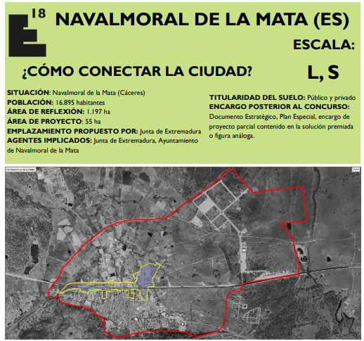 Foto de La localización elegida en Navalmoral de la Mata para el proyecto Europan se podrá visitar desde mediados de marzo