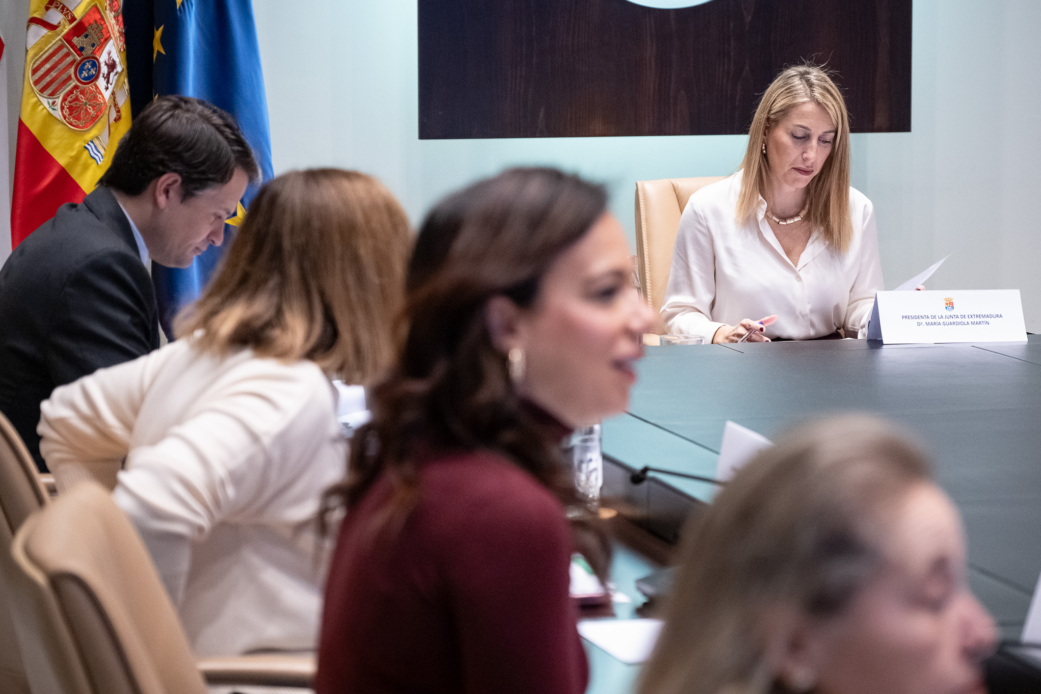 Reunión del Consejo de Gobierno.