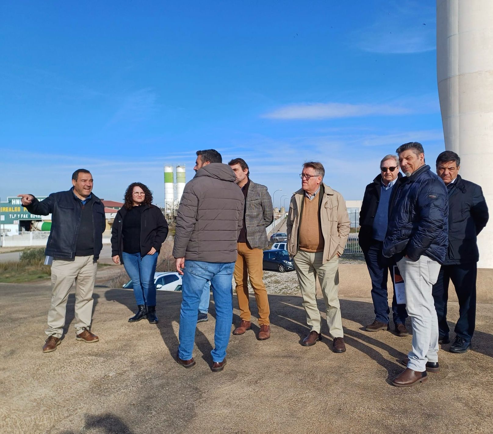 El secretario general de Desarrollo Sostenible, Coordinación y Planificación Hídrica visita las actuaciones en Ribera del Fresno