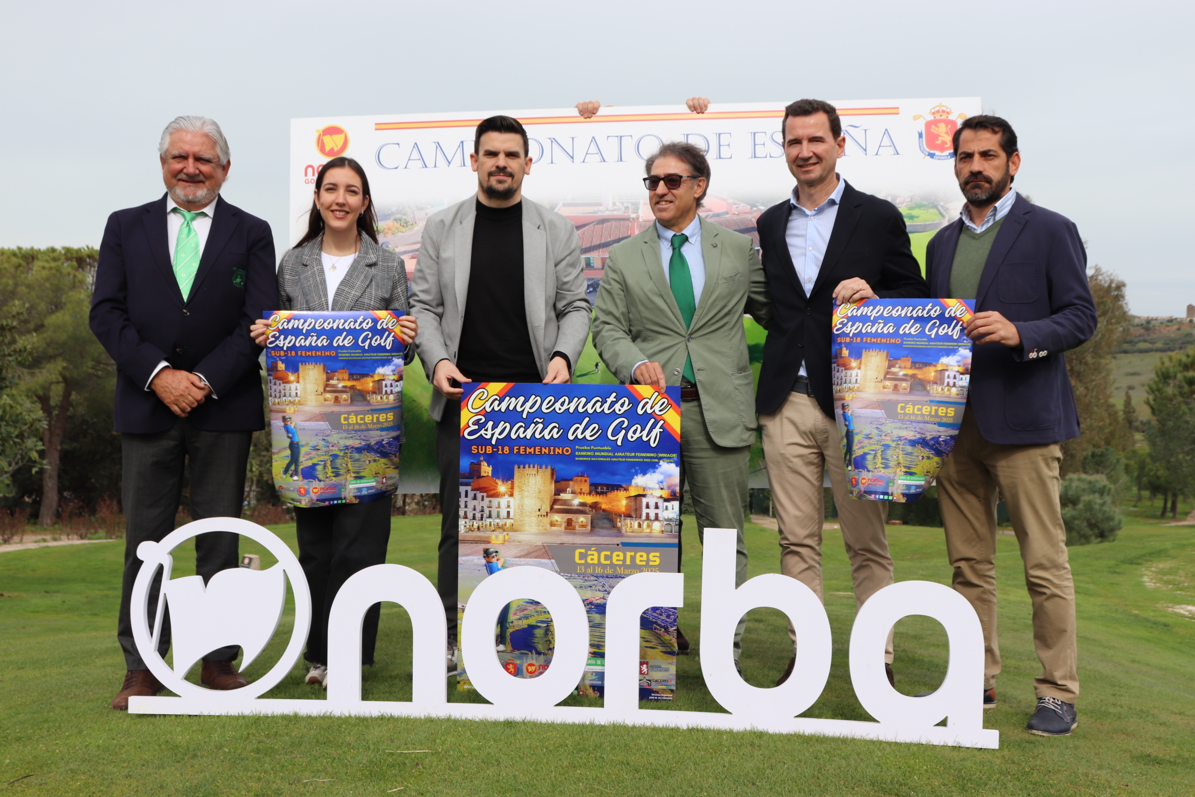 Foto de Extremadura reúne a un centenar de jóvenes golfistas en el Campeonato de España Femenino Sub-18 de Golf en Cáceres