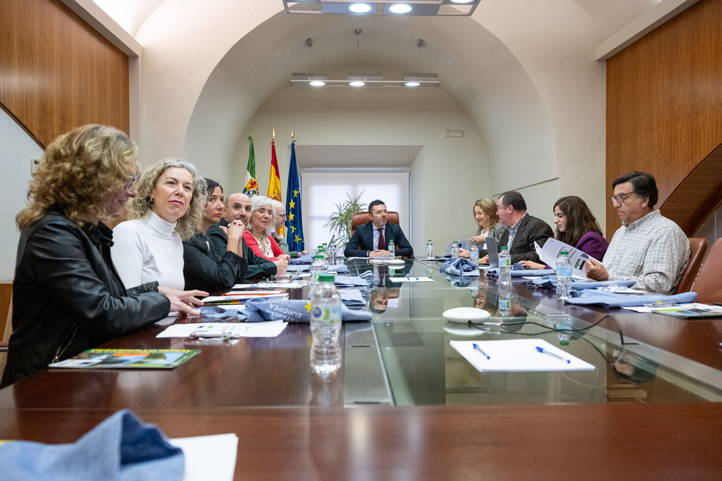 Image 4 of article La Junta de Extremadura acoge la presentación de la red La Unión Europea en Extremadura