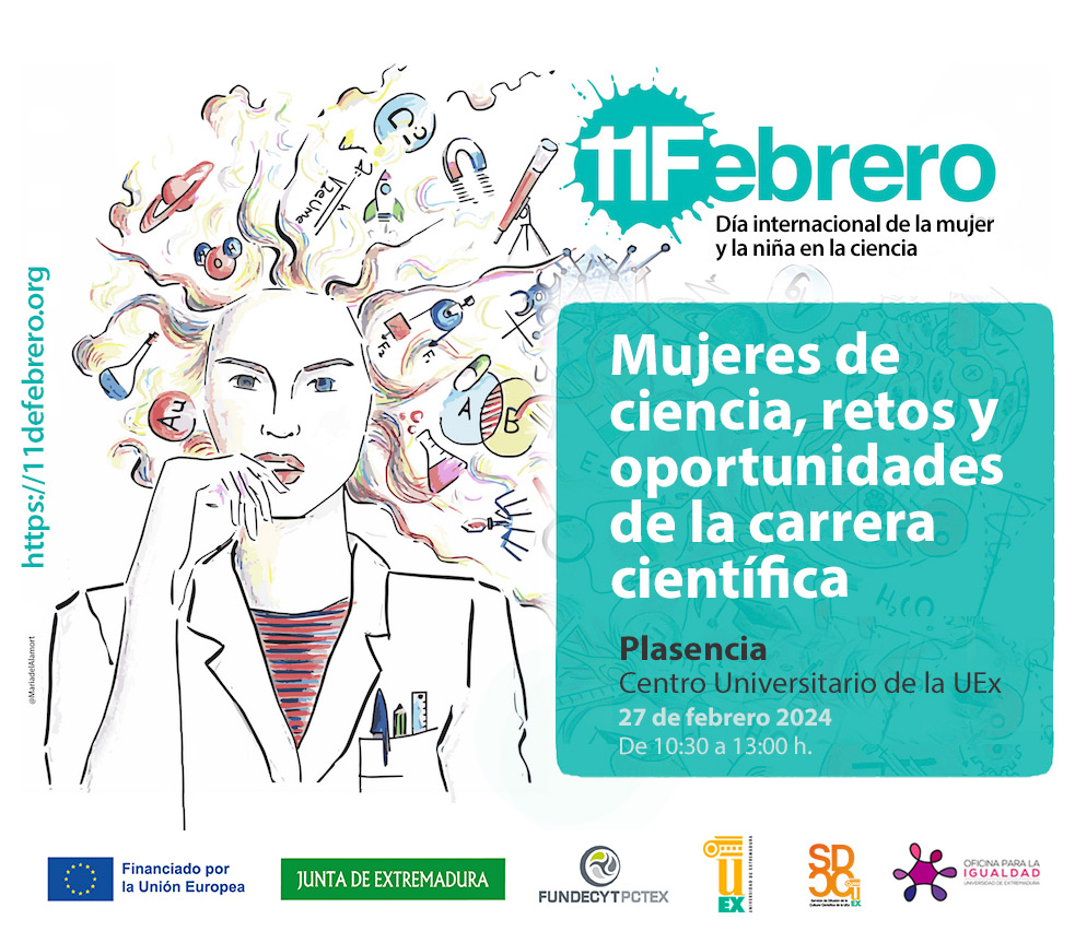 Imagen del artículo Plasencia acogerá el 27 de febrero la celebración del Día Internacional de la Mujer y la Niña en la Ciencia en Extremadura